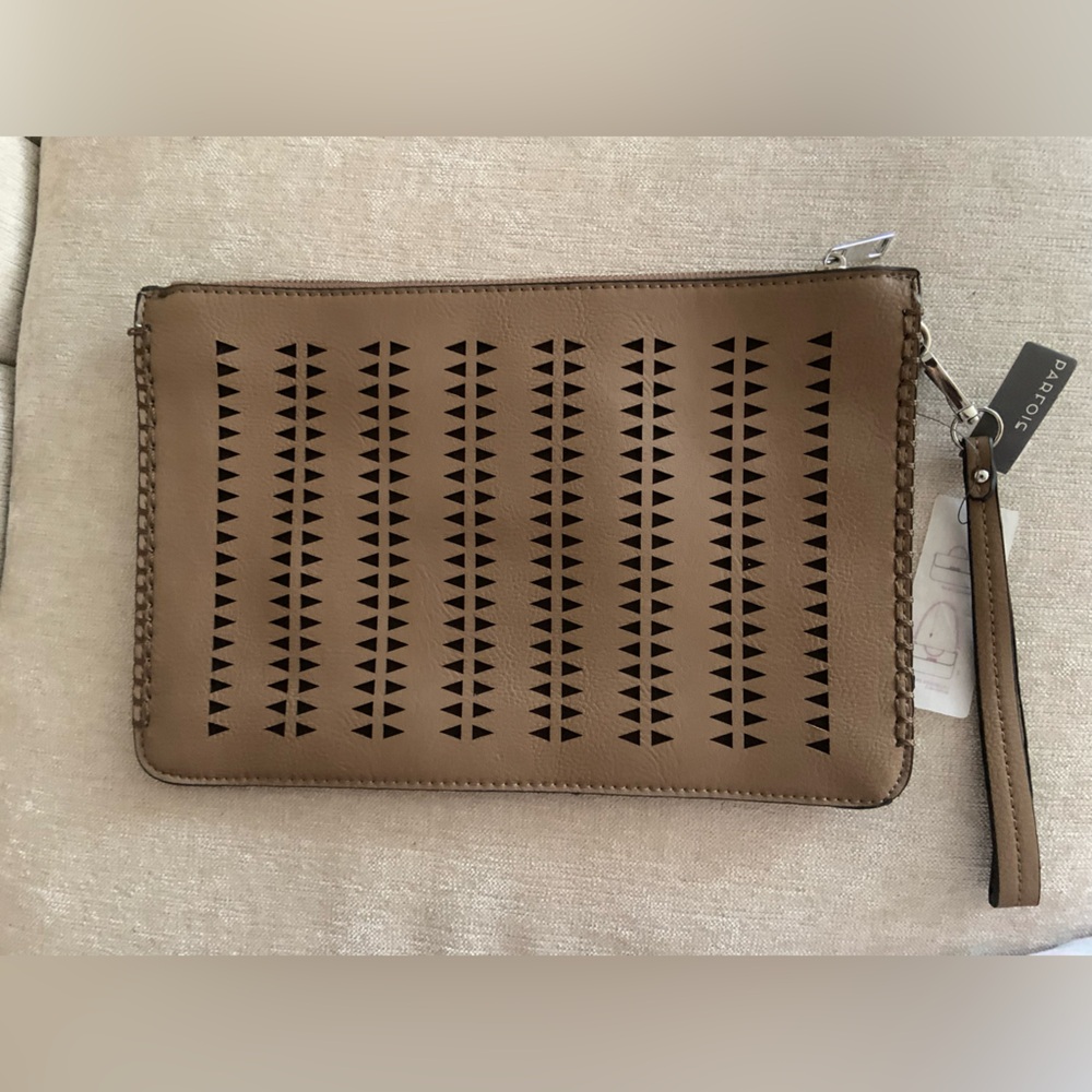 Brown purse with one handle with Elegant Design